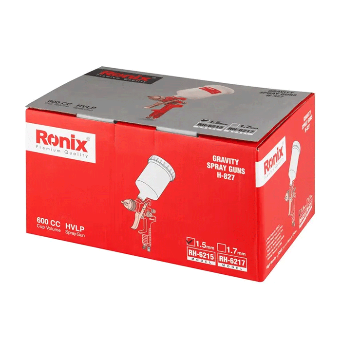  تصویر جعبه پیستوله رنگ پاش بادی رونیکس مدل RH-6215 