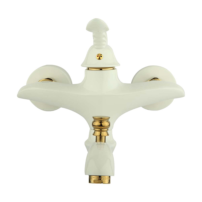  تصویر از روبرو شیر حمام راسان مدل پریمو سفید 