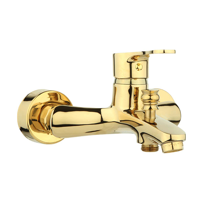  تصویر شیر حمام راسان مدل صدف طلایی 