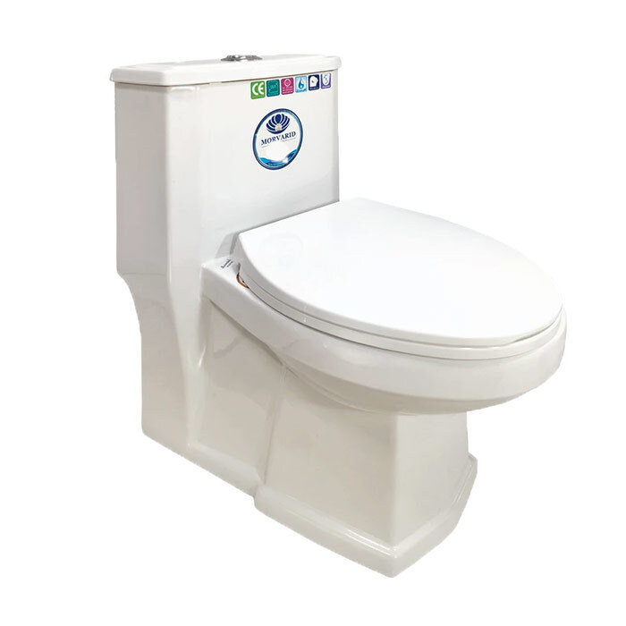 تصویر 1 توالت فرنگی مروارید مدل رومینا
