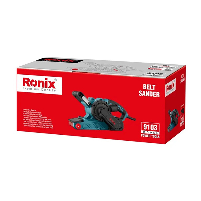 تصویر جعبه دستگاه سنباده زن تانکی رونیکس مدل 9103 