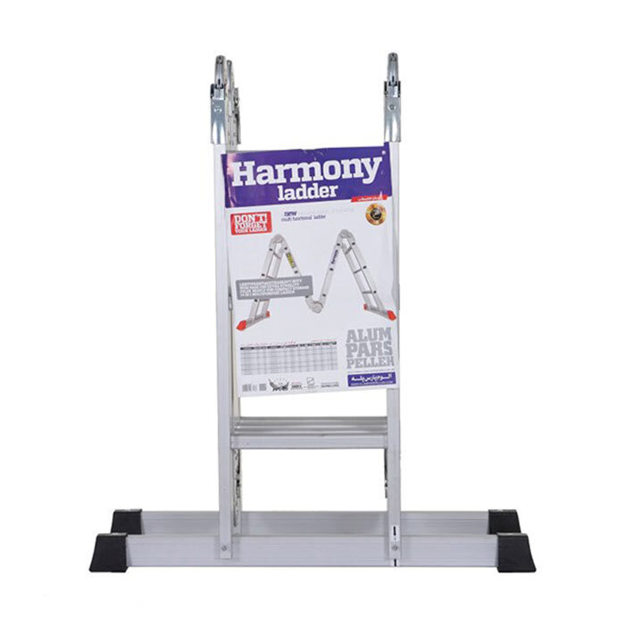  تصویر پک نردبان 12 پله 4 تکه آلوم پارس پله مدل هارمونی 