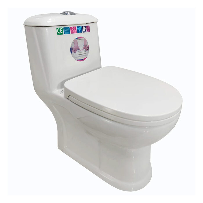 تصویر 1 توالت فرنگی مروارید مدل ورونا 