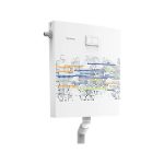 فلاش تانک ایران مدل اولترا اسلیم با لوله توکار - تصویر 3