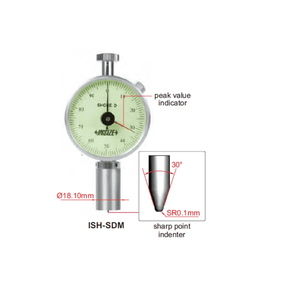سختی سنج پلاستیک اینسایز مدل ISH-SDM