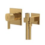 شیر توالت توکار کاویان مدل ساتین طلامات