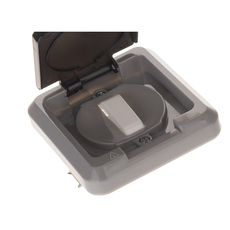 P11000-C0_I1 کلید تک پل خیام الکتریک ضد آب درپوشدار توکار - تصویر 1