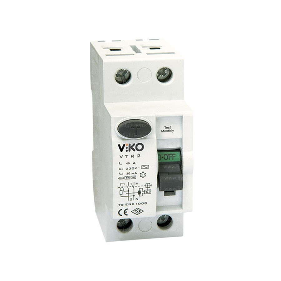 P11624-C0_I1 کلید مینیاتوری دو پل 40 آمپر 30 میلیمتر ویکو - تصویر 1