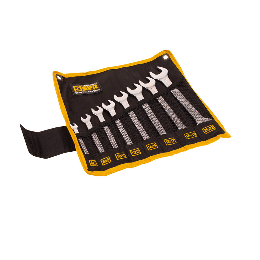 P1176-C0_I1 ست 8 عددی آچار دو سر تخت سفیر - تصویر 1