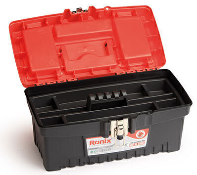 P1232-C0_I1 جعبه ابزار 16 اینج قفل فلزی مدل RH-9130 رونیکس - تصویر 1