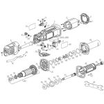 فرز انگشتی گلو بلند دیوالت مدل DWE4887 - تصویر 5