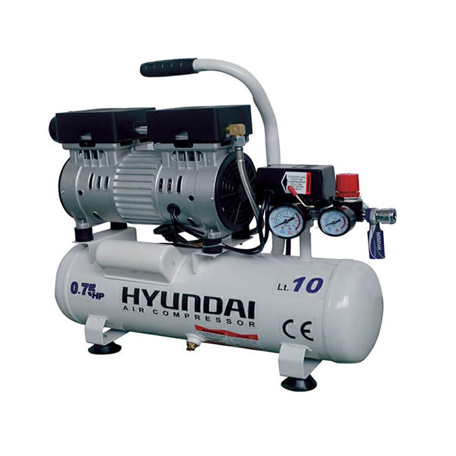 P12728-C0_I1 کمپرسور هوا 10 لیتری بی صدا (Silent) هیوندای مدل ac-1075 - تصویر 1