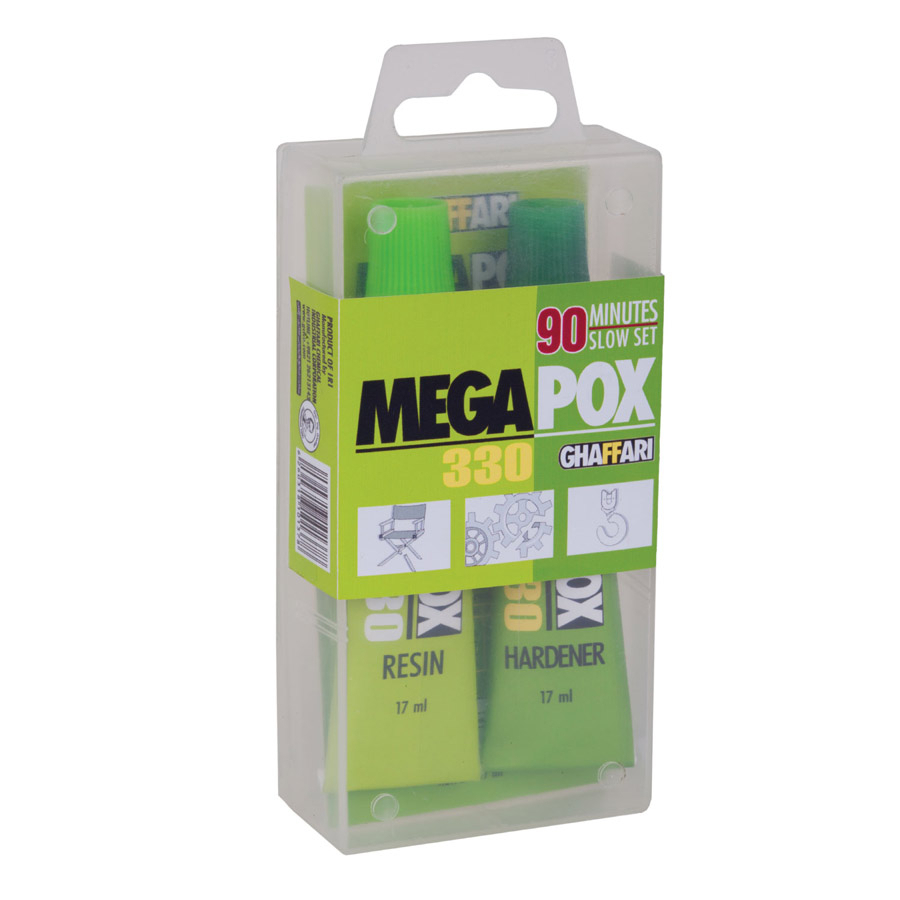 P13517-C0_I1 چسب مگاپوکس غفاری مدل 330 بسته 2 عددی - تصویر 1