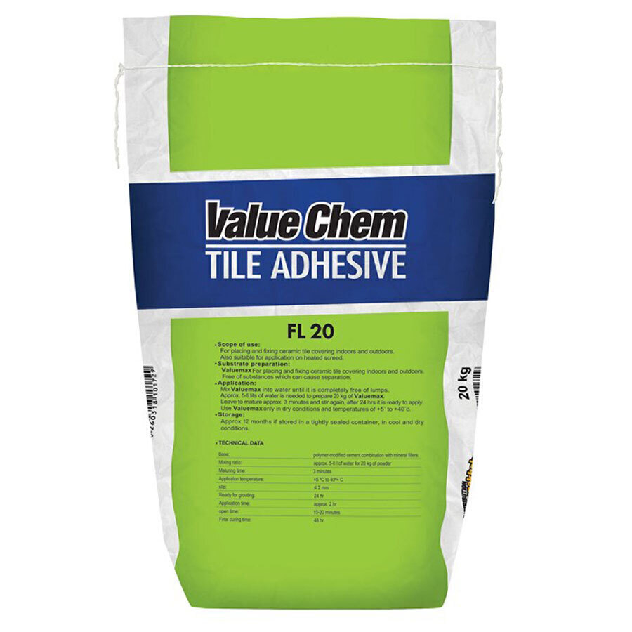 P13550-C0_I1 چسب کاشی غفاری مدل پودری وزن 20 کیلوگرمی - تصویر 1