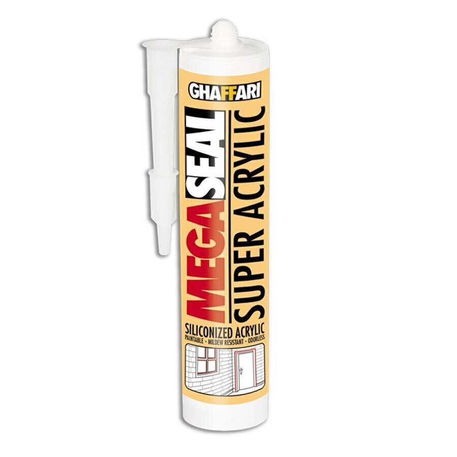 P13634-C0_I1 چسب درزگیر سیلیکونی غفاری مدل Super Acrylic - تصویر 1