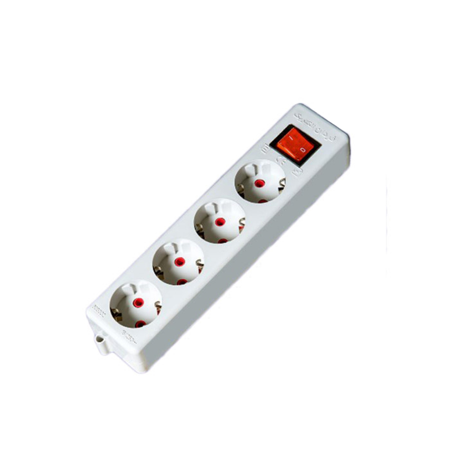 P13914-C0_I1 چهار راهی برق ارت دار بدون سیم فردان الکتریک مدل 605002 - تصویر 1