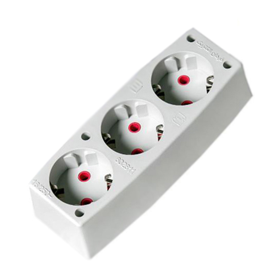 P13977-C0_I1 سه راهی ارت دار بدون سیم صبا فردان الکتریک مدل 151001018 - تصویر 1