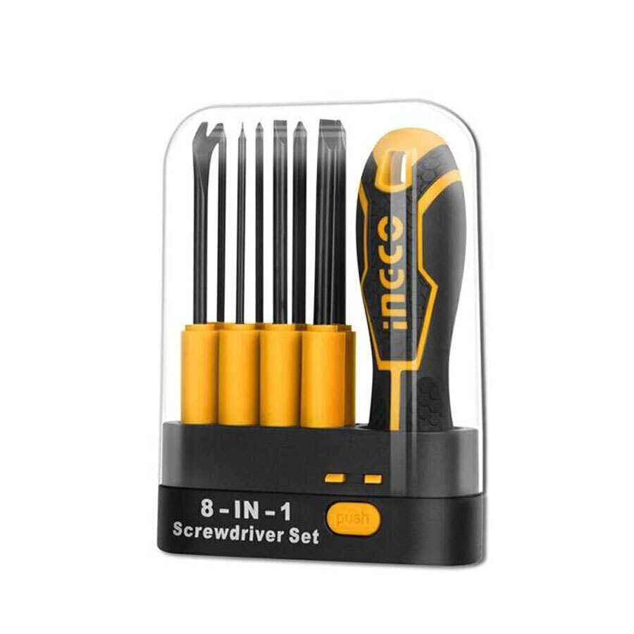 P14012-C0_I1 مجموعه 8 عددی پیچ گوشتی اینکو مدل AKISD0901 - تصویر 1