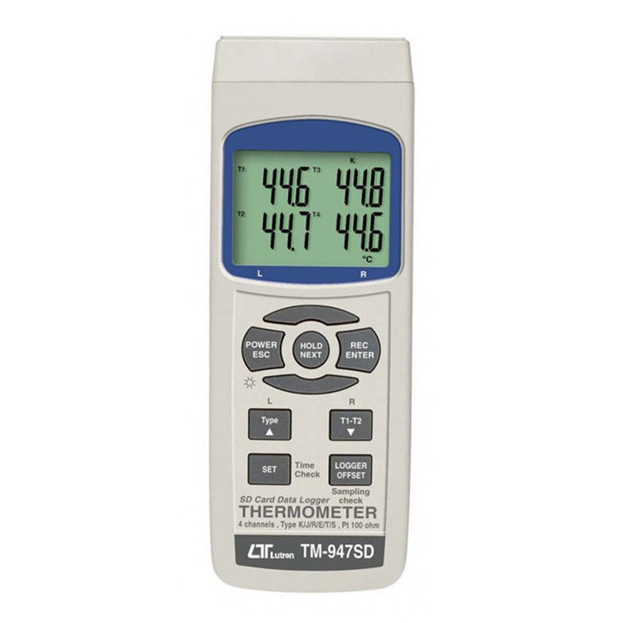 P14271-C0_I1 ترمومتر 4 کاناله لوترون مدل TM-947SD - تصویر 1