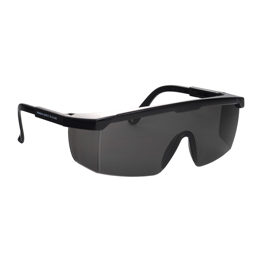 P15530-C0_I1 عینک ایمنی پرشین سیفتی مدل آذرخش دودی - تصویر 1