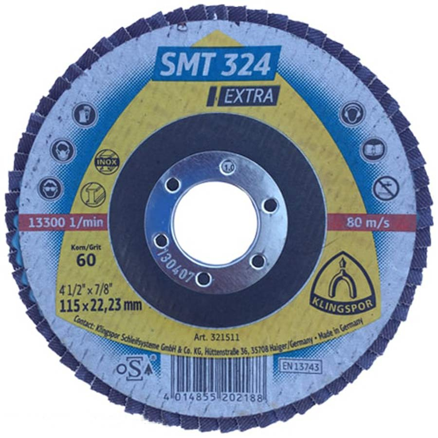 P15803-C0_I1 فلاپ سنباده 115 میلی متر کلینگ اسپور با زبری 60 - تصویر 1