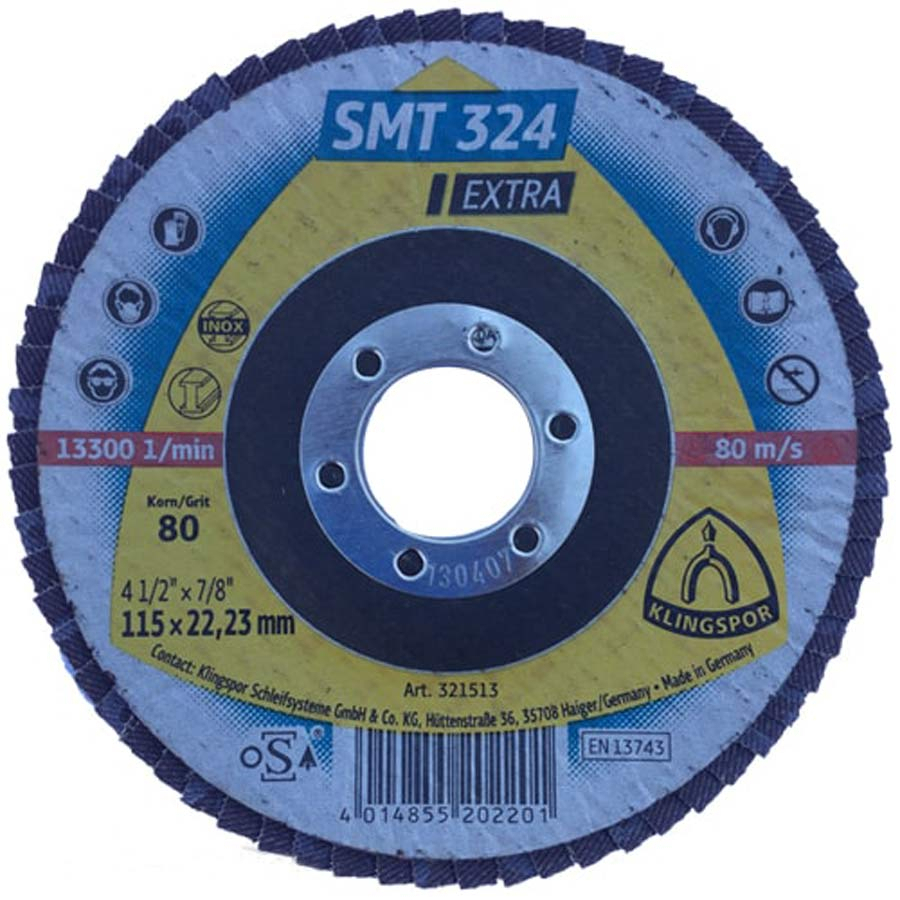 P15805-C0_I1 فلاپ سنباده 115 میلی متر مینی کلینگ اسپور با زبری 80 - تصویر 1