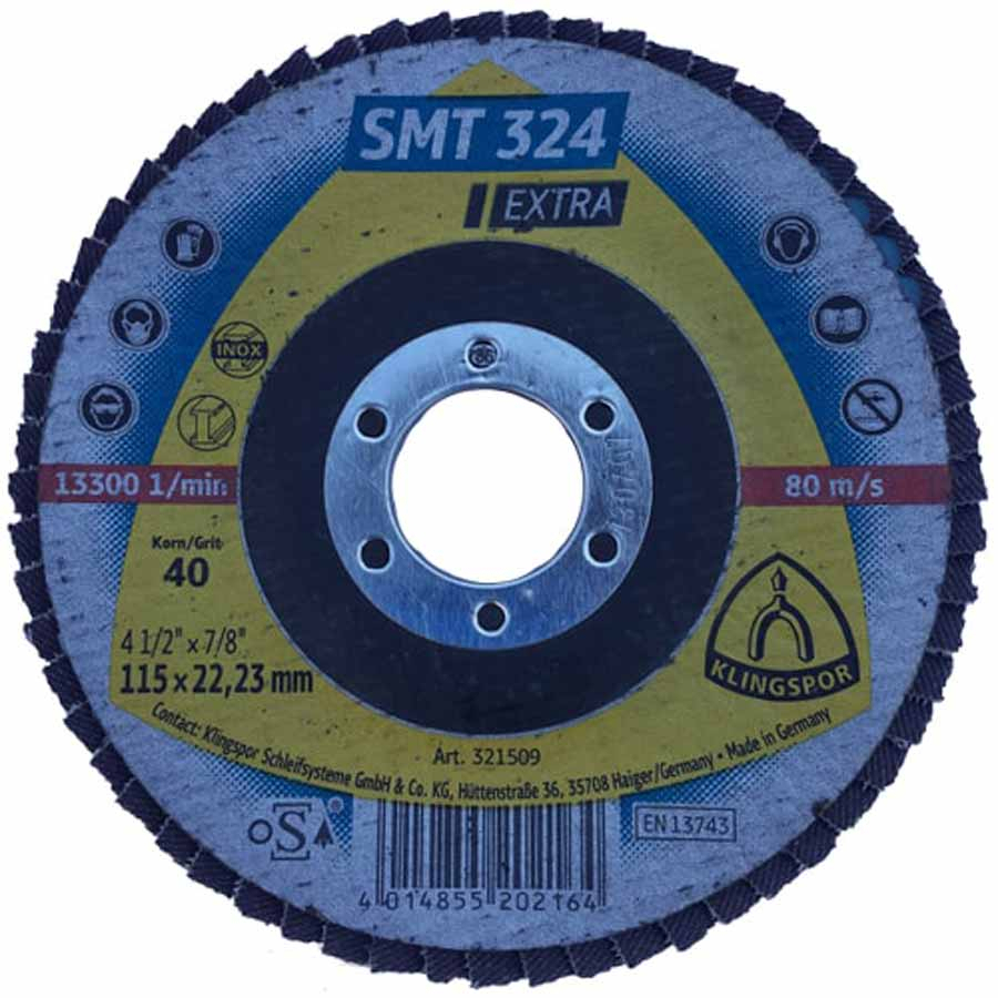 P15806-C0_I1 فلاپ سنباده 115 میلی متر کلینگ اسپور با زبری 40 - تصویر 1