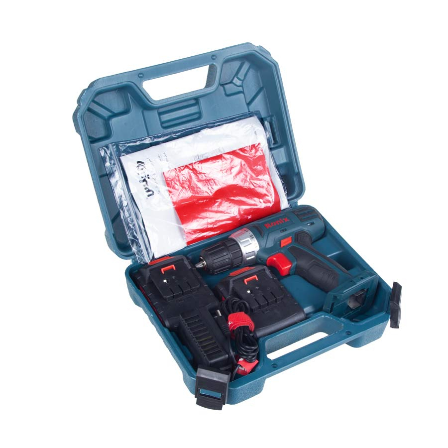 P16949-C0_I1 دریل پیچ گوشتی شارژی رونیکس مدل 8014 - تصویر 1