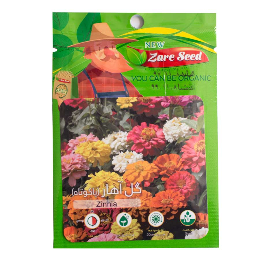 P17308-C0_I1 بذر گل آهار پا کوتاه زر سید - تصویر 1