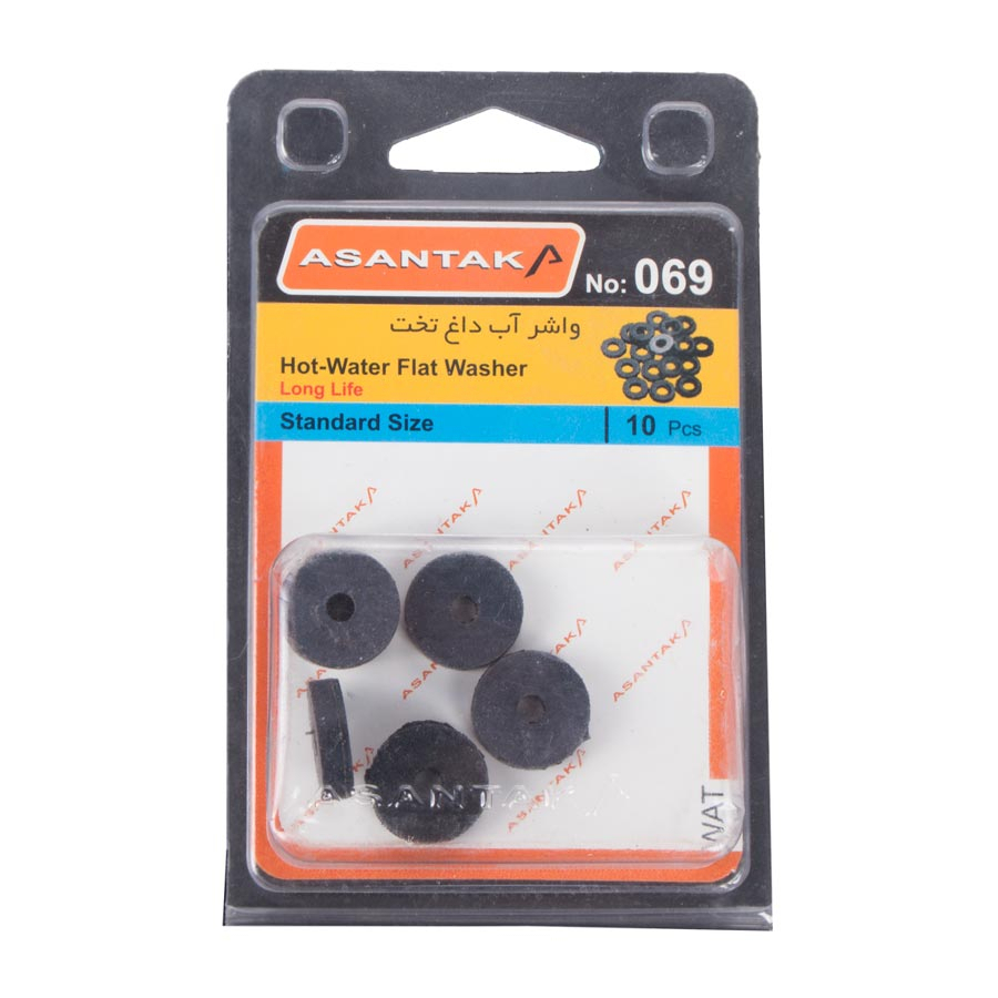 P18165-C0_I1 بسته 10 عددی واشر آب داغ تخت آسان تک - تصویر 1