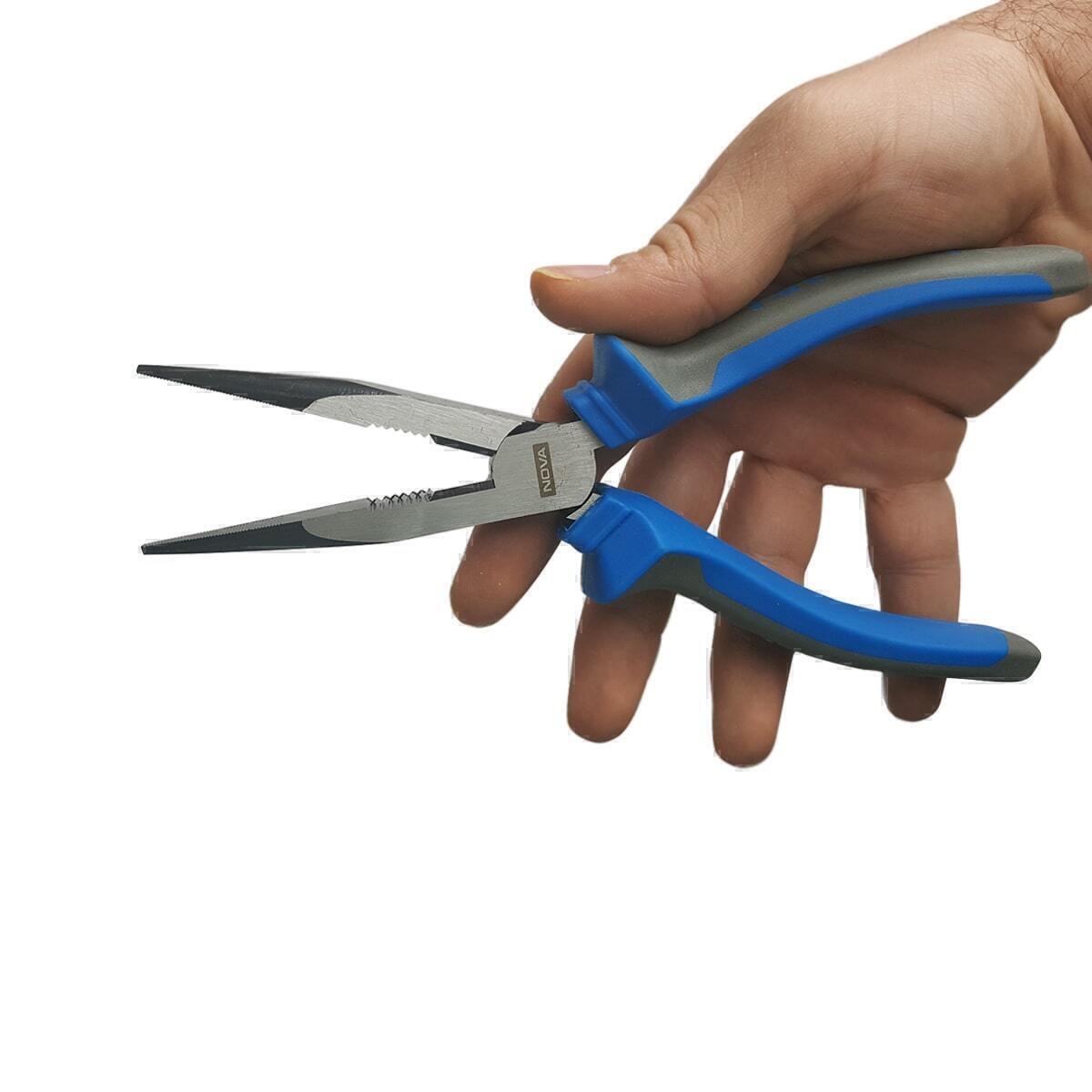 P1829-C0_I1 انبر دم باریک مدل NTP-8009 سایز 8 اینچ نووا - تصویر 1