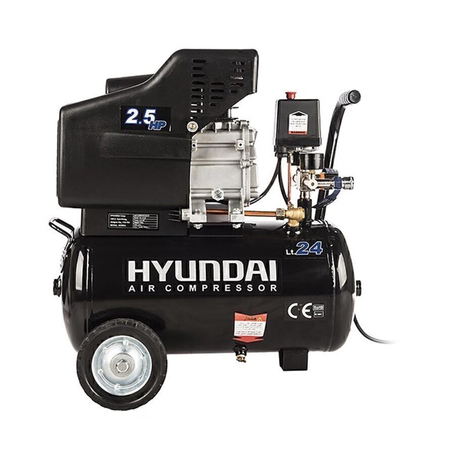 P18519-C0_I1 کمپرسور هوا 25 لیتری هیوندای مدل AC-2425 - بی باکس - تصویر 1