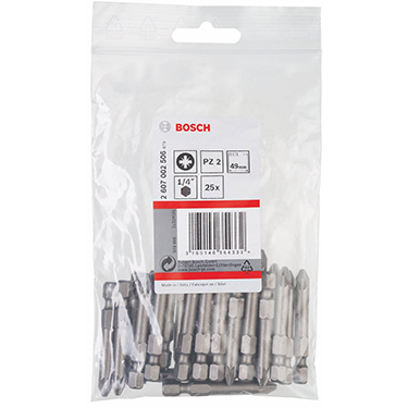 P1930-C0_I1 پک 25 عددی سرپیچ گوشتی بوش - تصویر 1