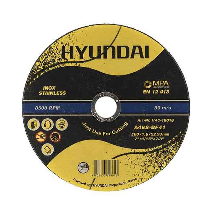 P20457-C0_I1 صفحه استیل بر 180 میلی متر هیوندای مدل HAC-18016 - تصویر 1