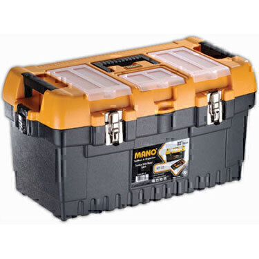 P2075-C0_I1 جعبه ابزار 22 اینچ قفل فلزی به همراه ارگانایزر کد MT22 مانو - تصویر 1