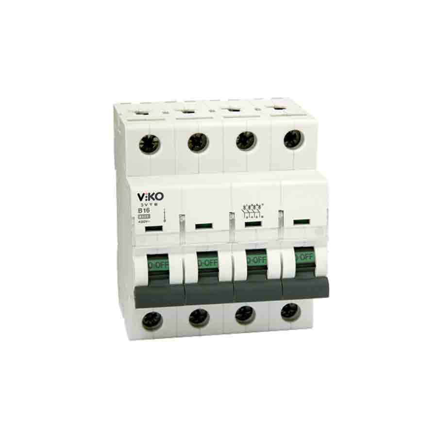 P20753-C0_I1 کلید مینیاتوری چهار پل 63 آمپر ویکو تیپ C (صنعتی) - تصویر 1