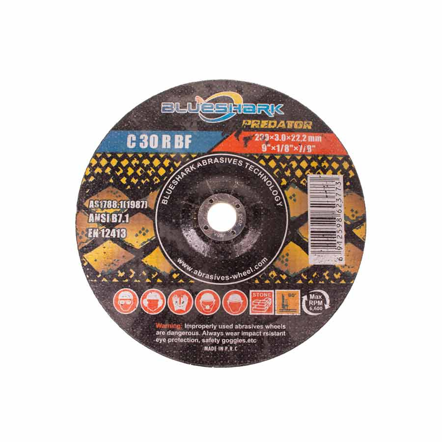 P22407-C0_I1 صفحه سنگ بر 230 میلی متر بلوشارک مدل C30RBF - بی باکس - تصویر 1