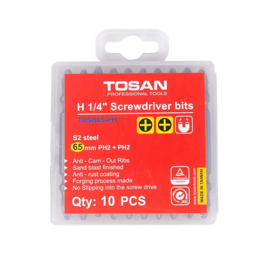 P23075-C0_I1 ست سری پیچ گوشتی دوسر چارسو توسن مدل TDSH65-PH - تصویر 1