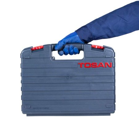 دریل گیربکسی چکشی توسن پلاس مدل 0081D - بی باکس