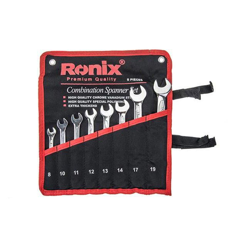 P23846-C0_I1 ست 8 عددی آچار دو سر تخت رونیکس مدل RH-2201 - تصویر 1