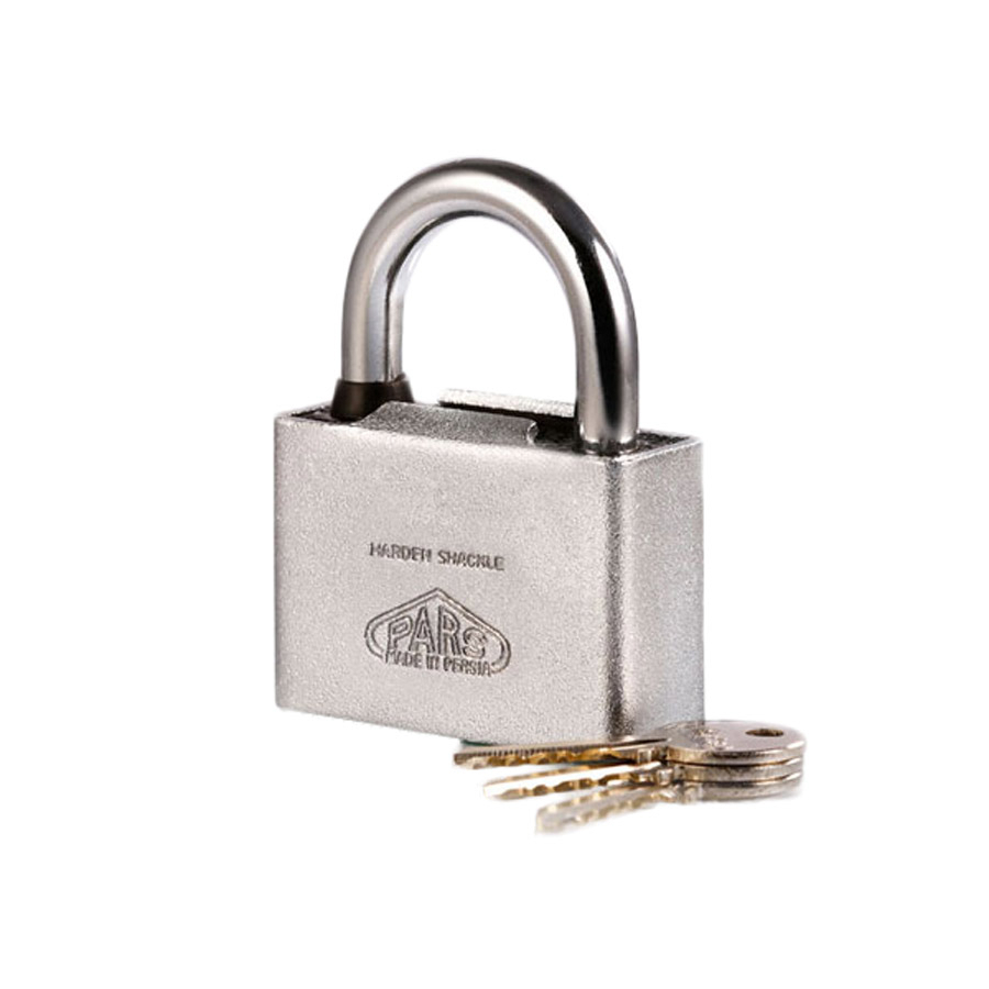 P24165-C0_I1 قفل آویز روکش دار پارس قفل مدل 55CS - تصویر 1