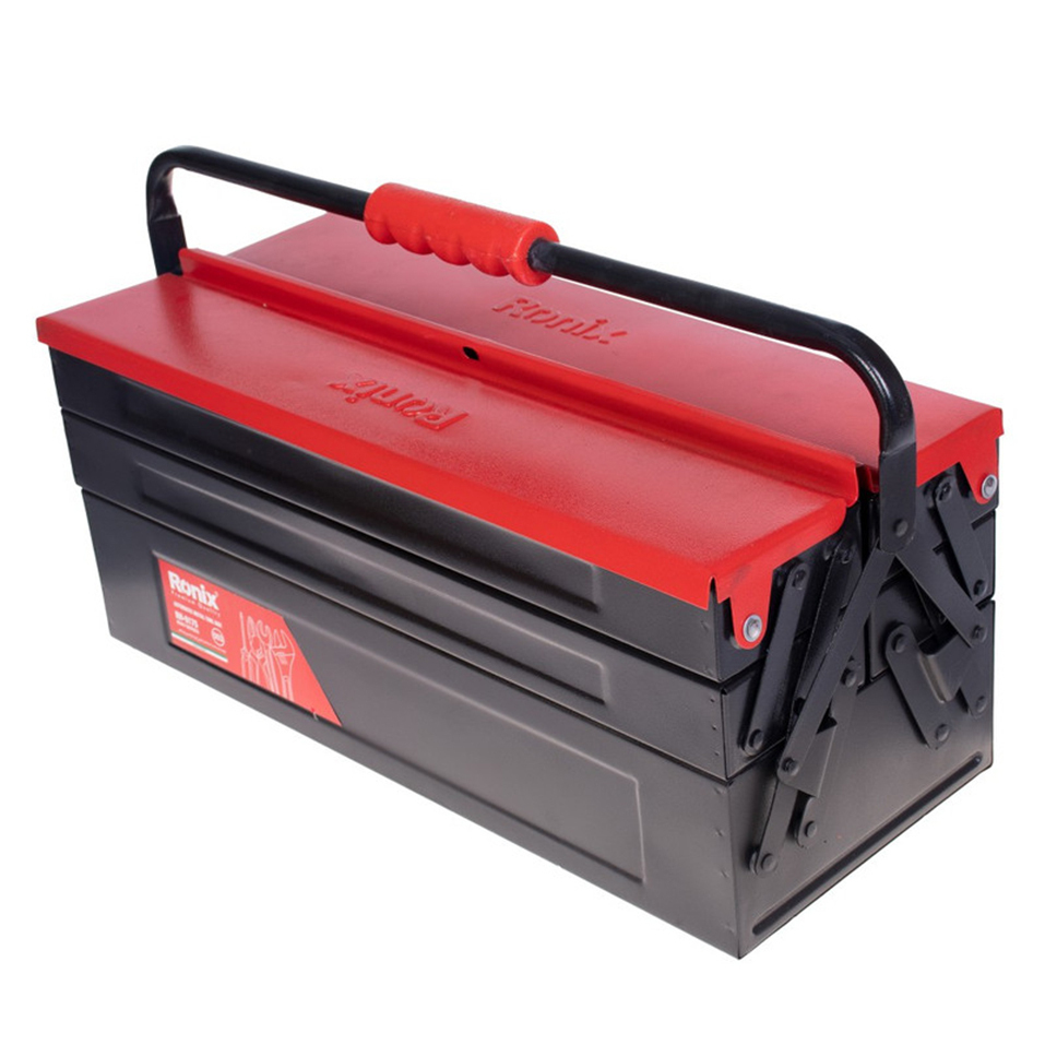 P24866-C0_I1 جعبه ابزار فلزی 50 سانتی 3 طبقه رونیکس مدل RH-9175 - تصویر 1