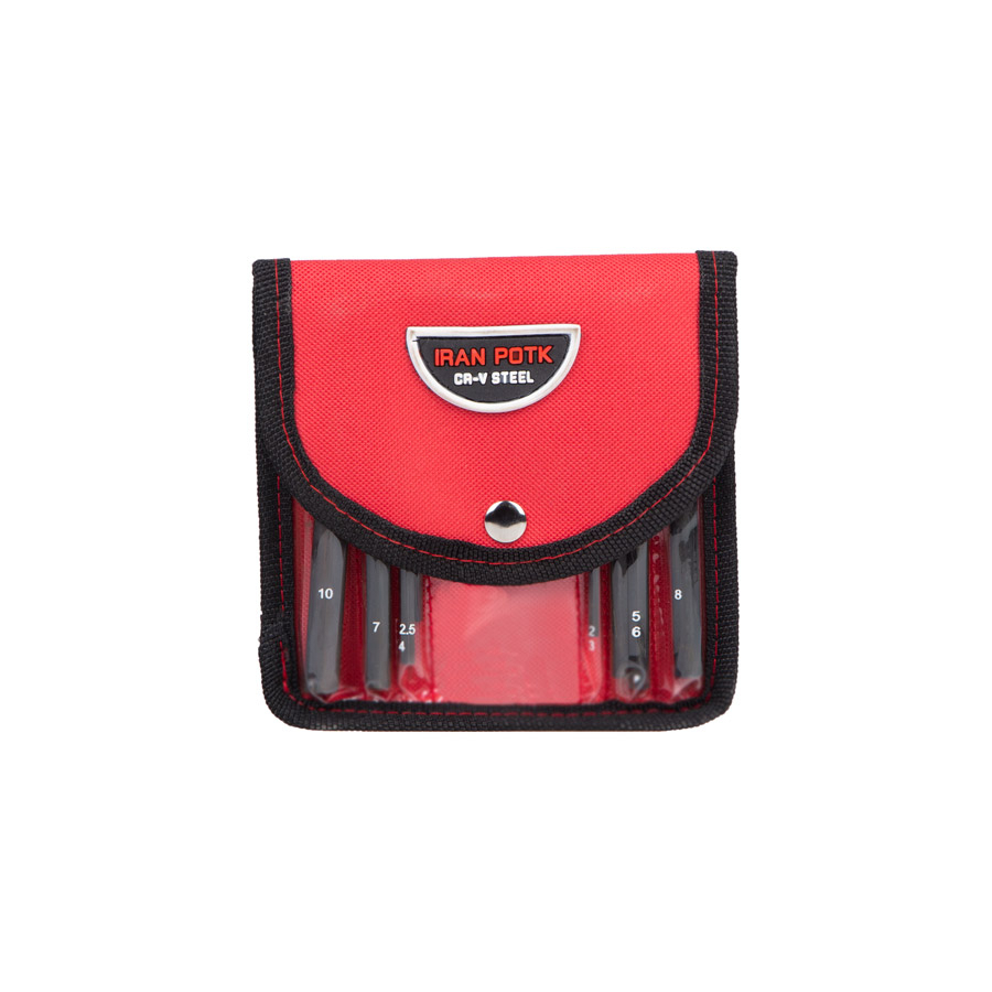 P25089-C0_I1 ست 9 عددی آچار آلن کوتاه ایران پتک مدل SL5010 - تصویر 1