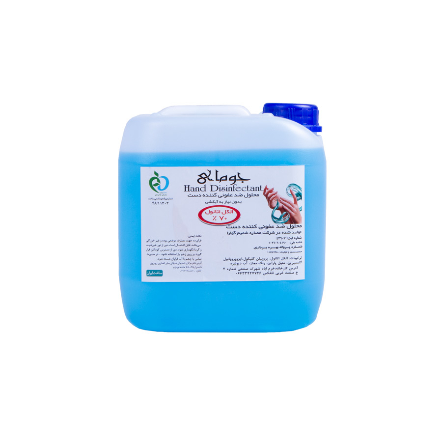 P25208-C0_I1 محلول ضدعفونی کننده دست الکل اتانول 70% - تصویر 1
