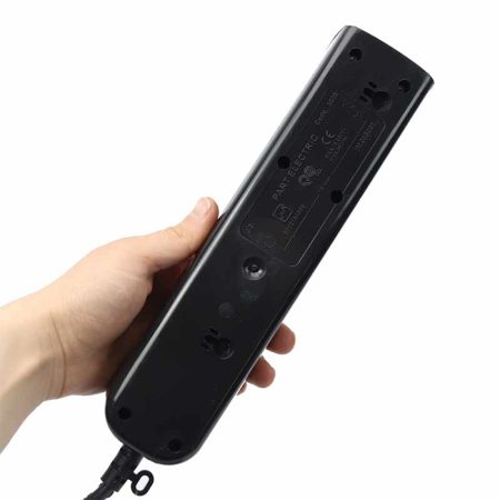 سه راهی ارت دار با کلید پارت الکتریک مدل PE8761 کابل 3 متری