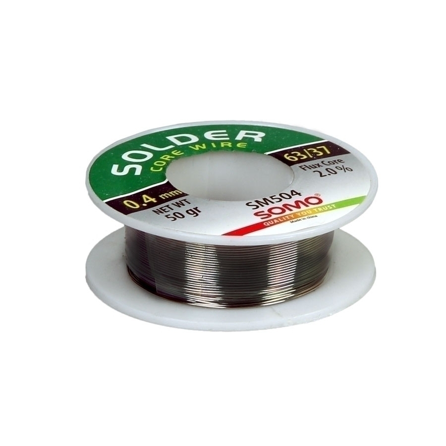 P27255-C0_I1 سیم لحیم (قلع) 50 گرمی سولدر مدل SM504 - تصویر 1