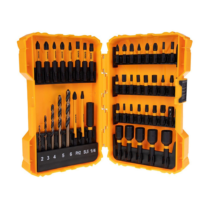 P27678-C0_I1 مجموعه 45 عددی سرپیچ گوشتی و مته اینکو AKDL24502 - تصویر 1