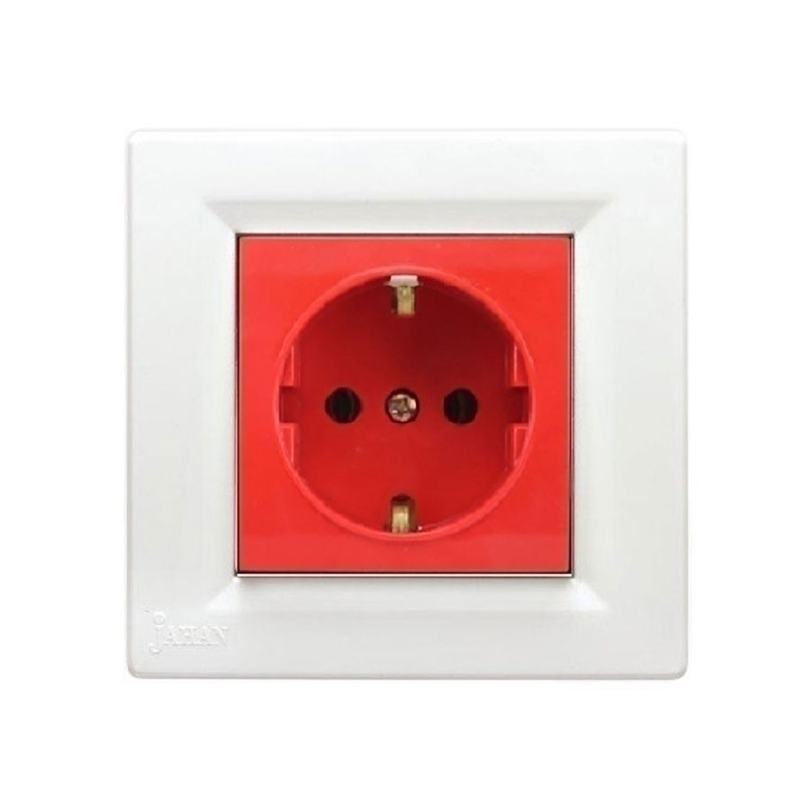 P27786-C0_I1 پریز ups جهان الکتریک مدل کریستال - سفید - تصویر 1