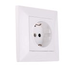 پریز برق ارت دار سرامیکی جهان الکتریک مدل آیسان - تصویر 2