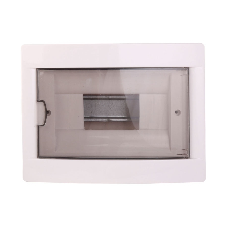 P27870-C0_I1 جعبه فیوز 8تایی توکار جهان الکتریک مدل صدف - تصویر 1